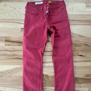 Anthropology Crop Jeans